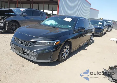 2025 Honda Civic Lx z USA, uszkodzony, nr VIN 2HGFE2F20SH542487